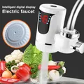 Robinet chauffe-eau électrique instantané sans réservoir pour la cuisine eau chaude et froide