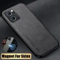 Fur Skins Leather Case For OPPO Find X5 X3 Pro X2 Lite Neo Shockproof Magnet Case Cover For Reno 8 7