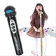 Microphone de chant karaoké noir pour enfants microphone professionnel jouet musical amusant