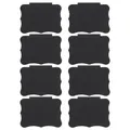 Tableau noir à pince de prix attro pour le stockage bacs d'affichage d'étiquette de support de