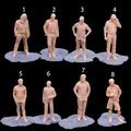 Nombreux Poses Debout Masculins Miniatures Modèle de Vie 1/64 Table de Sable Scène de Méchant