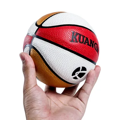 Mini balle de jeu de basket-ball Kuangmi pour enfants balle commémorative jouets cadeaux pour