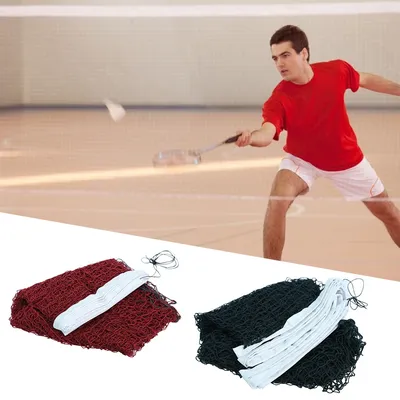 Filet de Tennis Jardin Allée Volley-ball Sport Formation Plage Pliable Portable Badminton Adultes