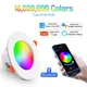 Tuya RGB Downlight Spot Coloré Plafonniers Lampe LED Compatible Bluetooth Encastré Rond Smart