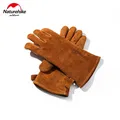 Naturehike – gants isolants thermiques ignifuges en cuir haute température pour Camping en plein