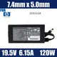 Chargeur d'alimentation pour ordinateur portable HP 19.5V 6 15 a 120W Original adaptateur