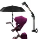 Support multiusage réglable pour poussette et chaise roulante porte-parapluie socle de parasol pour