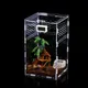 Boîte d'alimentation en acrylique pour reptiles terrarium pour araignées lézards grenouilles et