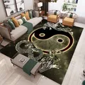 Tapis lavables Dragon lea Tiger tapis d'animaux salon table à thé chambre à coucher tapis de