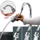 Connecteur de robinet d'évier rotatif de cuisine double Mode réglable économie d'eau robinet à