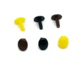 Yeux d'animal ovales en plastique jaune/marron/noir 20 pièces ours en peluche artisanal jouet au