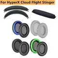 Coussinets d'oreille en mousse souple coussinet de tête de remplacement pour HyperX Cloud Flight