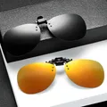 Lunettes de soleil polarisées à clip lunettes de soleil d'entraînement lunettes de vision nocturne