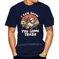 T-shirt humoristique pour homme hipster hip hop harajuku I Can Show You Some Trash raton