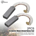 Balais de carbone 32x11x6mm, moteur électrique, brosse en Graphite, marteau électrique, perceuse, meuleuse, pièce de rechange pour réparation, 2/6 pièces