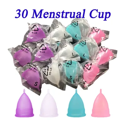 Coupe menstruelle en silicone réutilisable bol menstruel hygiène féminine protection de