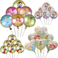 Ballons princesse Jasmine cendrillon blanche-neige 6 pièces décorations de fête d'anniversaire