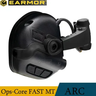 EARMOR-Kit d'adaptateur de rail de casque militaire support de casque arrière rabattable DulGear