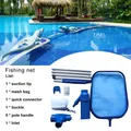 Kit d'outils d'entretien de livres de piscine accessoires de piscine tête d'aspiration filet