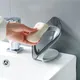 Boîte de rangement de savon domestique égouttoir à feuilles perforé gratuit plateau à savon