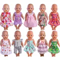 Accessoires de poupée robe de poupée poupée américaine For18-inch et poupée Reborn de 43cm le