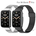 Essidi-Bracelet en maille milanaise pour Xiaomi Mi Band 7 Pro bracelet de montre en acier