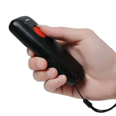 Scanhero-Scanner de codes-barres Bluetooth sans fil de poche lecteur laser portable lumière rouge
