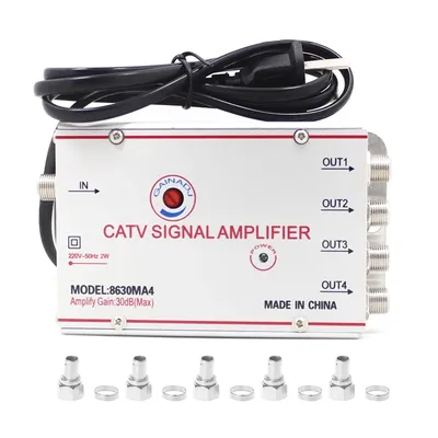 Amplificateur de Signal professionnel H052 boîte de télévision 3 voies 20db séparateur de Signal