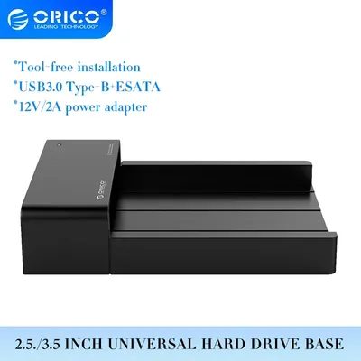 ORICO-Boîtier universel de disque dur SATA vers USB Type B station d'accueil pour SSD externe 3.5