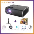 WEWATCH – projecteur de film natif V56 Full HD 1080P WiFi Bluetooth haut-parleur intégré pour