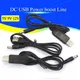 Ligne d'alimentation USB DC 5V à DC 9V/12V Step ettes Tech câble adaptateur convertisseur USB