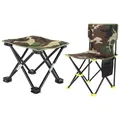 Tabouret de Camping pliant avec sac de rangement chaise de pêche en aluminium léger et Portable