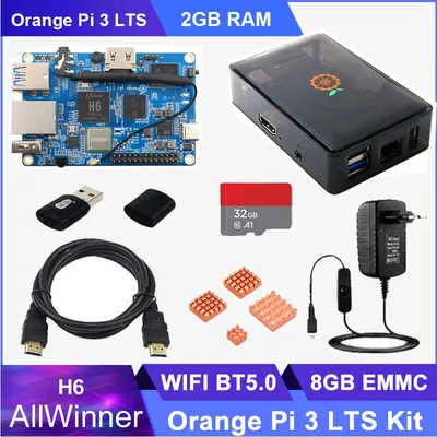 Orange Pi-Carte de câble compatible HDMI pour OPI 3 LTS H6 64 bits 8 Go EMMC 2G RAM WiFi BT