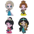 Écussons brodés de princesse Disney pour enfants Elsa Mulan Pepper fer sur le sac de bricolage
