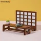 Mini banc de décoration de jardin meubles de maison chaise tabouret ornements en bois jouets de