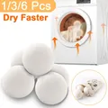 Sèche-linge en laine réutilisable IkSoftener kit de lavage domestique boule de séchage Smile