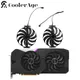 Ventilateur de carte vidéo pour ASUS Dual Radeon RX 6700 XT OC Edition GDDR6 95MM RX6700XT