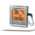 ThermoPro TP16S rétro-éclairage numérique barbecue four Grill viande thermomètre avec sonde compte à