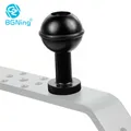 BGNING – adaptateur de tête de boule de 1 pouce 1/4 M5 montage fixe à vis réglable pour appareil