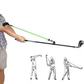 Entraîneur de swing de golf avec tube en latex bonne adhérence posture force augmentation de la