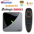 Woopker-Boîtier Smart TV A95X F3 Air Android 9.0 Amlogic S905bery 4 Go/64 Go Bluetooth Wifi