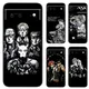 JoJo's Ives Arre Adventure Anime Phone Case Black Soft Cover Google Pixel 7 6 Pro Snap5A 5 4