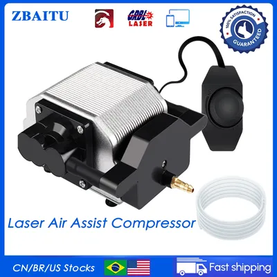 ZBAITU-Pompe à air pour graveur laser machine de découpe avec technologie assistée par air faible