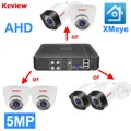 Kit de système de vidéosurveillance AHD DVR caméras de sécurité intérieures et extérieures