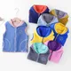 Vestes à capuche pour enfants gilets décontractés pour tout-petits couleur bonbon vêtements en Y