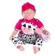 Poupée nouveau-né 55cm ensemble de jouets pour filles poupées endormis en Silicone avec vêtements