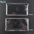 YuXi-Coque rigide en cristal transparent pour Nintendo DSL DS Lite NDSL DSi NDSi