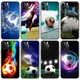 Coque souple en silicone pour Apple iPhone football football 13 12 Mini 11 Pro 7 Poly X