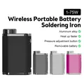 Fer à souder aste portable batterie sans fil USB haute puissance extérieur 3 pointes 1W-75W