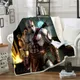 Couverture Personnalisée Imprimée Kratos God of War pour Lit Décoration de Maison pour Adolescent